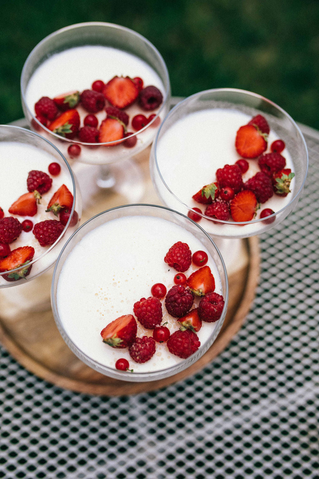 La Panna Cotta, infusion de fruits rouges au Géranium